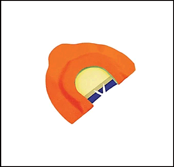Primos A-Frame Triple w/ Diamond Cut Diaphragm Turkey Call