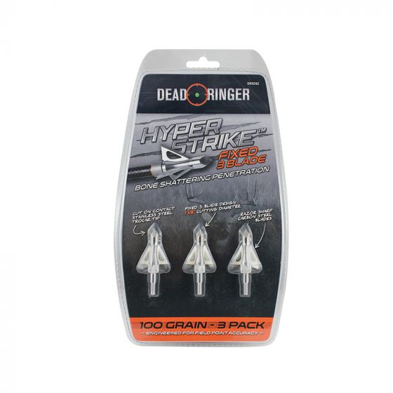 Dead Ringer Hyper Strike Fixed Blade Broadhead Creed Archery Supply