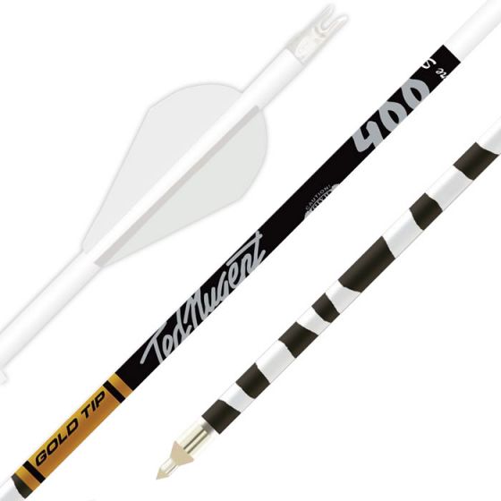 Gold Tip Ted Nugent Signature Series White Arrows