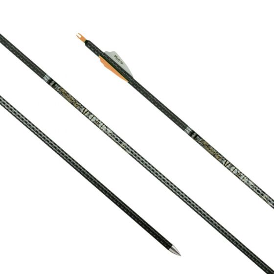 Victory V-TAC 27 Elite Carbon Target Arrow Shafts  with Ice Nano ceramic coating for improved penetration and accuracy in competitive archery.
