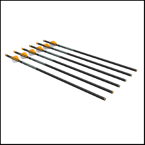 Ravin R500 Series .003" Crossbow Bolts designed for high-speed accuracy with Ravin R500 Crossbows.
