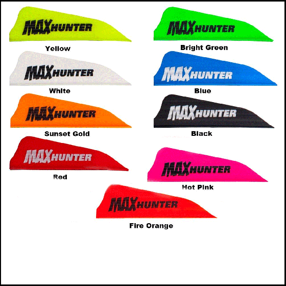 AAE Max Hunter Vanes designed for superior broadhead flight and accuracy in hunting setups.
