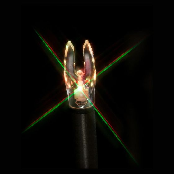 Nockturnal FIT Universal Size Strobing Lighted Nocks Creed Archery Supply