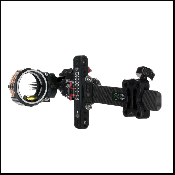 Axcel Landslyde Carbon Pro Slider Sight - AccuStat II Scope