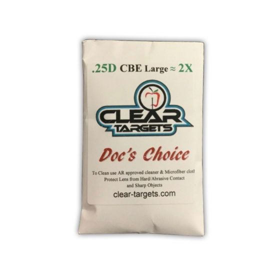 Clear Targets  CBE Doc's Choice Lens