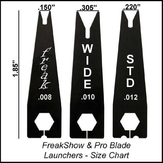 AAE Freakshow / Pro Blade Arrow Rest Blades