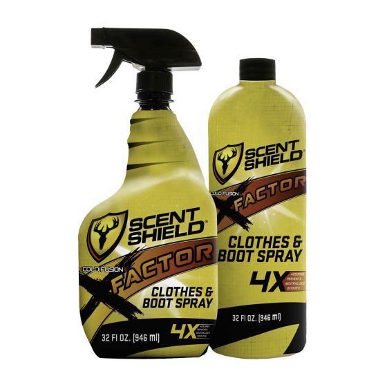 Scent Shield X-Factor Clothes & Boot Spray Combo Pack