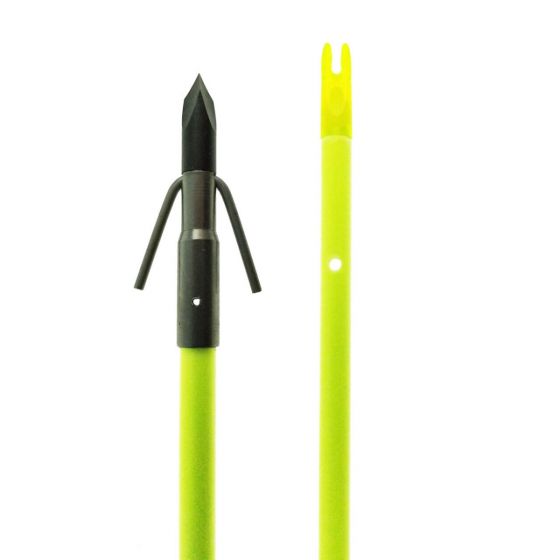 Muzzy Bowfishing Classic Chartreuse Bowfishing Arrow