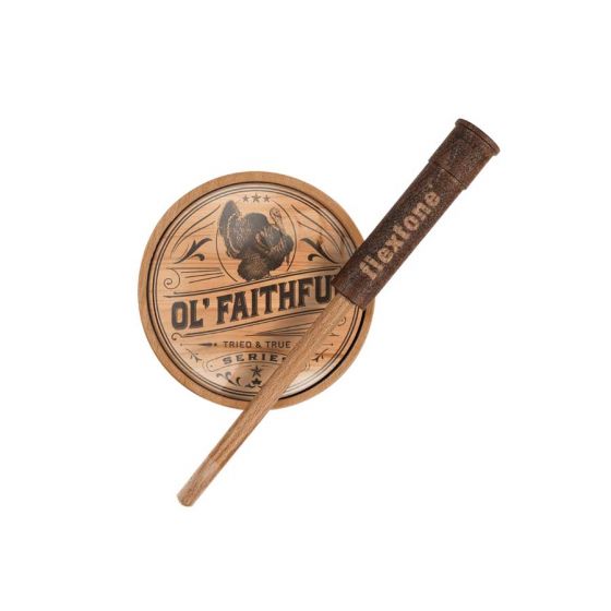 Flextone Ol Faithful Glass Pan Turkey Call