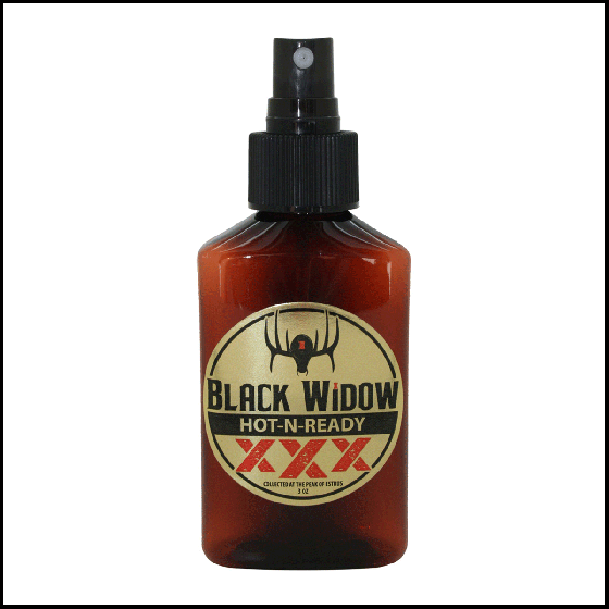 Black Widow Hot-N-Ready XXX Gold Label Northern Whitetail Deer Lure