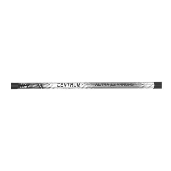 Altra Centrum Premier .204 Arrow - .001” Straightness Carbon Shaft with A.R.C.O.S. System
