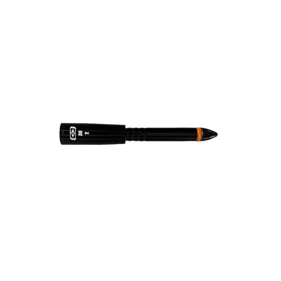 Easton 5mm Match Grade Half Out 55gr with sleeved impact collar for arrow durability and precision.
