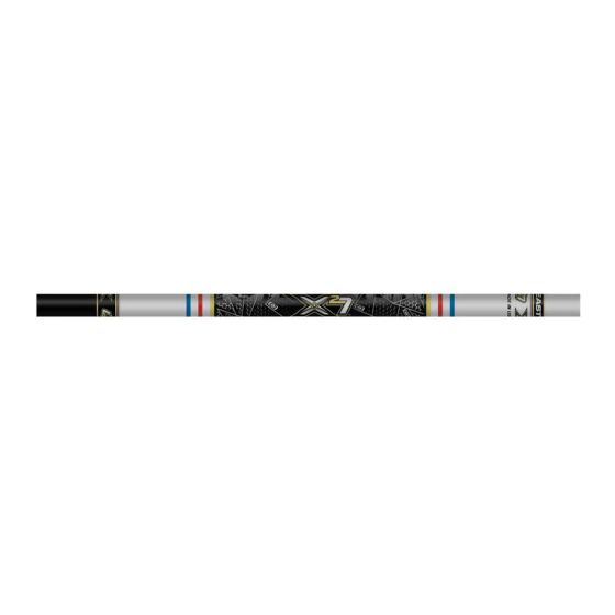 Easton X27 Two-Tone Aluminum Arrow Shafts - Max-Diameter Indoor Arrows for Tournament Archery
