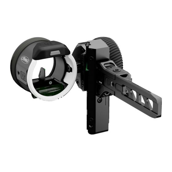 Mathews Bridge-Lock UV Slider - Lightweight, Precision Sliding Sight for Mathews Bows
