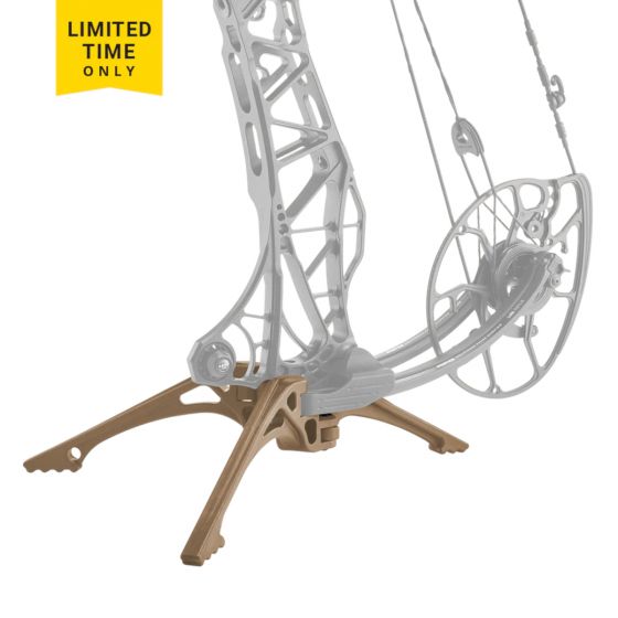 Mathews Engage EXO Limb Legs – Earth Finish Bow Stand for 2024 LIFT Bows
