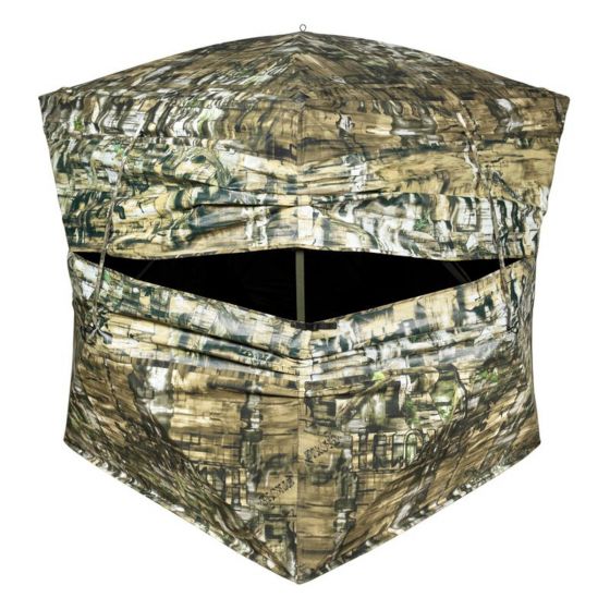 Primos Double Bull SurroundView Max Hunting Blind - 180 Degree Vision Ground Blind with Silent Entry
