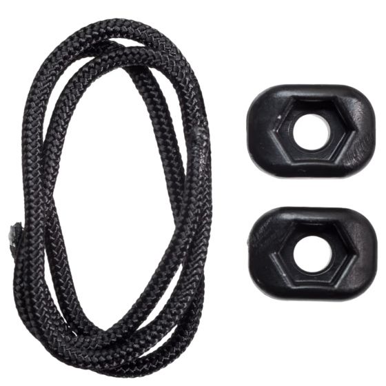 QAD Arrow Rest Cable Clamp Replacement Kit - Universal Cable Clamp & 12” Timing Cord

