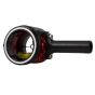Axcel AV-25 PLUS Sight Scope with Torque Indicator Ring, Rheostat Cover, and Crosshair Insert for precise archery aiming.
