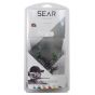 Tru-Fire SEAR Release, precision archery release with adjustable variable-click sear and ergonomic brass handle for competitive shooting.
