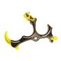 Tru-Fire SEAR Release, precision archery release with adjustable variable-click sear and ergonomic brass handle for competitive shooting.
