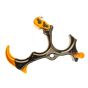 Tru-Fire SEAR Release, precision archery release with adjustable variable-click sear and ergonomic brass handle for competitive shooting.
