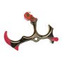 Tru-Fire SEAR Release, precision archery release with adjustable variable-click sear and ergonomic brass handle for competitive shooting.
