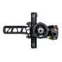 Axcel Driver Plus Bridgelock slider sight with AVX-31 Ranger two-pin .010 scope and large elevation drive wheel
