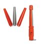 Easton EZ Fletch Large Diameter Multi-Kit with 5" straight-offset jig and 2" mini-helical arms for large-diameter arrows

