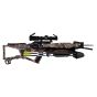 Excalibur Hybrid X crossbow with ChargerX integrated crank, Overwatch illuminated scope, compact hybrid limbs, and included quiver and arrows
