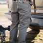 First Lite Men’s 308 Pant in Walnut with straight-leg 308 Fit, thigh zip vents, and PFAS-free DWR finish
