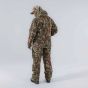 First Lite Men’s Core Insulated Jacket in Specter camo with zip-off hood, windproof shell, and KitLink pass-thru pockets
