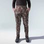 First Lite Men’s Navigator Pant in Specter camo with tapered legs, elastic cuffs, and PFAS-free DWR stretch shell over 37.5 fleece lining
