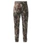 First Lite Men’s Navigator Pant in Specter camo with tapered legs, elastic cuffs, and PFAS-free DWR stretch shell over 37.5 fleece lining
