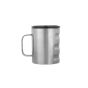 Grizzly Camp Cup stainless steel vacuum-insulated mug with non-skid base and integrated grip
