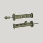 Half Rack Hunter Hanger 2 Pack for hanging hunting gear, bows, and firearms.
