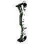 Darton Sequel 31 with 7075 T6 Forged Riser, BBS Dual Sync Cams, and .870 limbs, offering smooth, fast, and quiet performance for precision shooting. OD Green