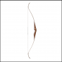 Bear Archery Kodiak Recurve Bow featuring a shedua riser, purple heart inlay, and green glass limbs, perfect for hunting and target shooting.
