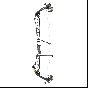 Mathews Title 38 Target Bow with 38" axle-to-axle design, featuring Bridge-Lock Carbon Target Bars, SwitchWeight Cam, and Anchor Weight System for elite competition accuracy - Black