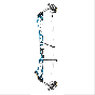 Mathews Title 38 Target Bow with 38" axle-to-axle design, featuring Bridge-Lock Carbon Target Bars, SwitchWeight Cam, and Anchor Weight System for elite competition accuracy - Deep Teal