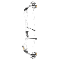 Mathews Title 38 Target Bow with 38" axle-to-axle design, featuring Bridge-Lock Carbon Target Bars, SwitchWeight Cam, and Anchor Weight System for elite competition accuracy - white