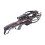 Ravin R26 Crossbow with 5 3/4" axle-to-axle design, silent cocking system, and full accessory package including 100-yard illuminated scope and three Ravin arrows.

