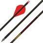 Gold Tip Black Label Quantum Carbon Arrow - 2" Rapt-X Vanes