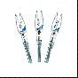Doubletake Archery Lighted Halo Nock FIT for superior performance and safe, reliable lighting on arrows. Blue