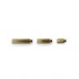 Black Eagle Brass Threaded Insert Weights for precise arrow tuning and front-of-center weight adjustments.
