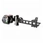 Rocky Mountain Driver Dovetail Mount Bow Sight with tool-free adjustments, adjustable rest block, and laser-etched windage/elevation marks for precise and reliable shooting.
