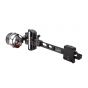 CBE TEK Target Competition Bow Sight with rapid-drive elevation, micro-adjustable windage, and 3" vertical travel for precision in target archery.

