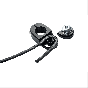 Hamskea Cord Clamp Lever Arm with smooth post and grooves for secure cord wrapping, eliminating the need for a cord clamp or tensioner.
