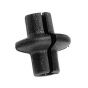 Pine Ridge Archery slotted kisser button with soft flexible design for bowstring
