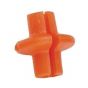 Pine Ridge Archery slotted kisser button with soft flexible design for bowstring
