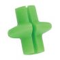 Pine Ridge Archery slotted kisser button with soft flexible design for bowstring
